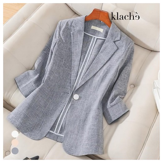 클라셰 무드베이직라인자켓_B4M0388