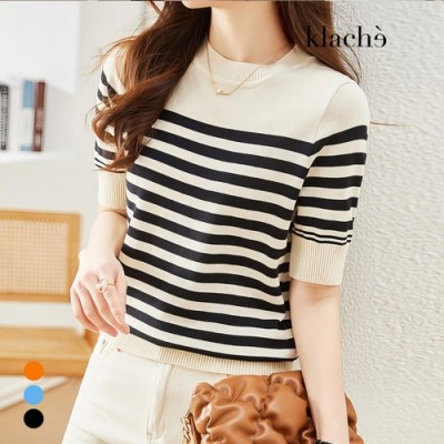 클라셰 레트로캐주얼니트_B4M0342