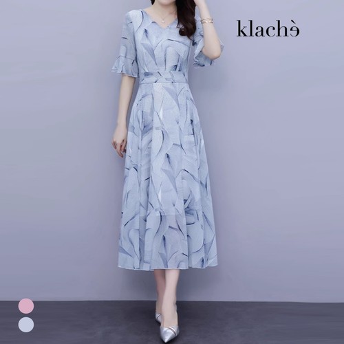 클라셰 아트무드시스루원피스_B4M0176