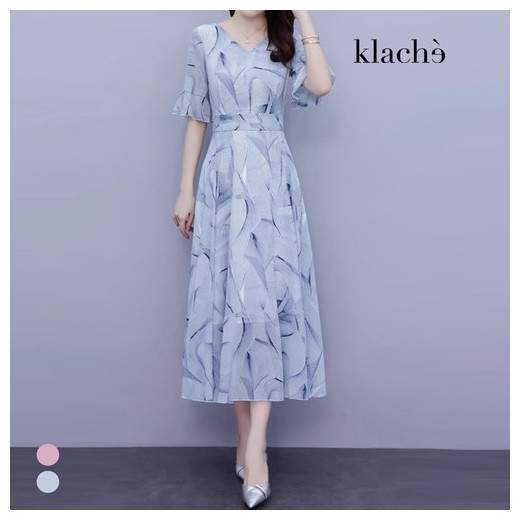 클라셰 아트무드시스루원피스_B4M0176