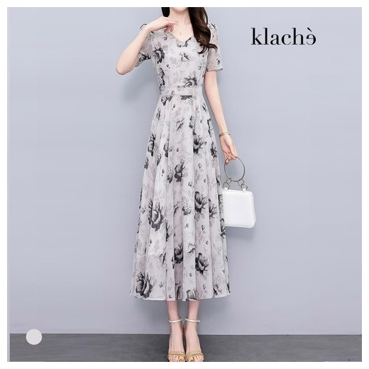 클라셰 쉬폰플라워롱원피스_B4M0657