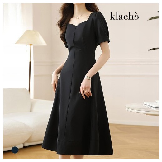 클라셰 하트볼륨플레어원피스_B4M0384