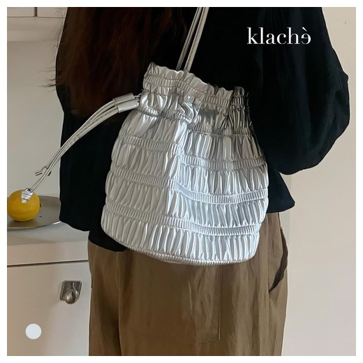 클라셰 메탈릭스타일숄더백_B4M0624