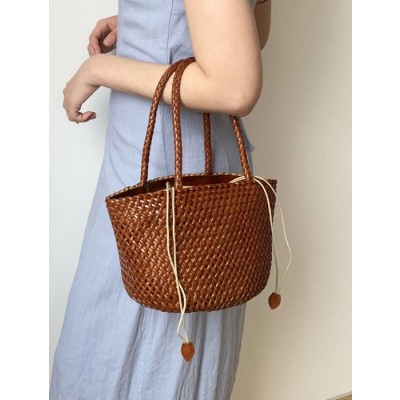 드래곤 코지 소가죽 숄더백